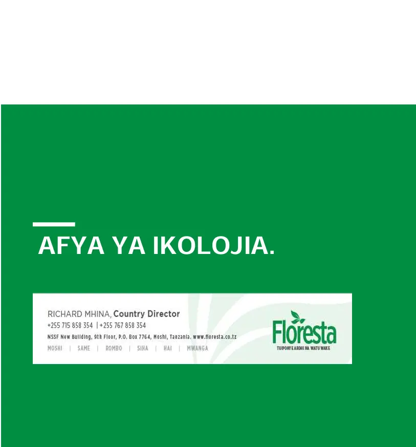 AFYA YA IKOLOJIA